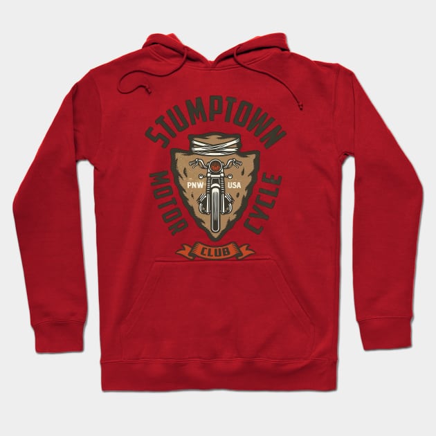 STUMPTOWN MOTOR CYCLE Hoodie by STUMPTOWN MOTORCYCLE CLUB